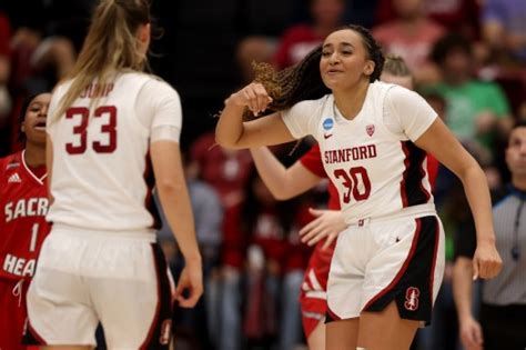 With Cameron Brink out, Haley Jones leads Stanford to NCAA Tournament first round win
